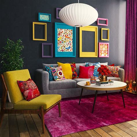 colorful wall art living room|bright colorful living room ideas.